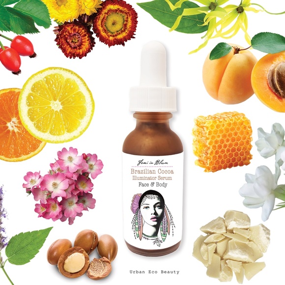 Brazilian Cocoa Illuminator Serum for Face and Body / Highlighting Glow - Picture 7 of 16